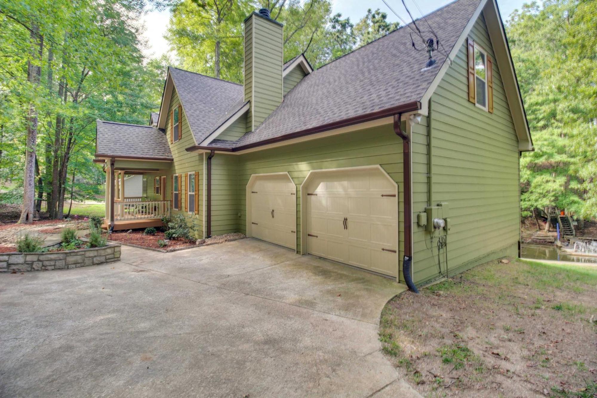 Serene Shores Lakefront House With Dock! Waleska Exterior photo