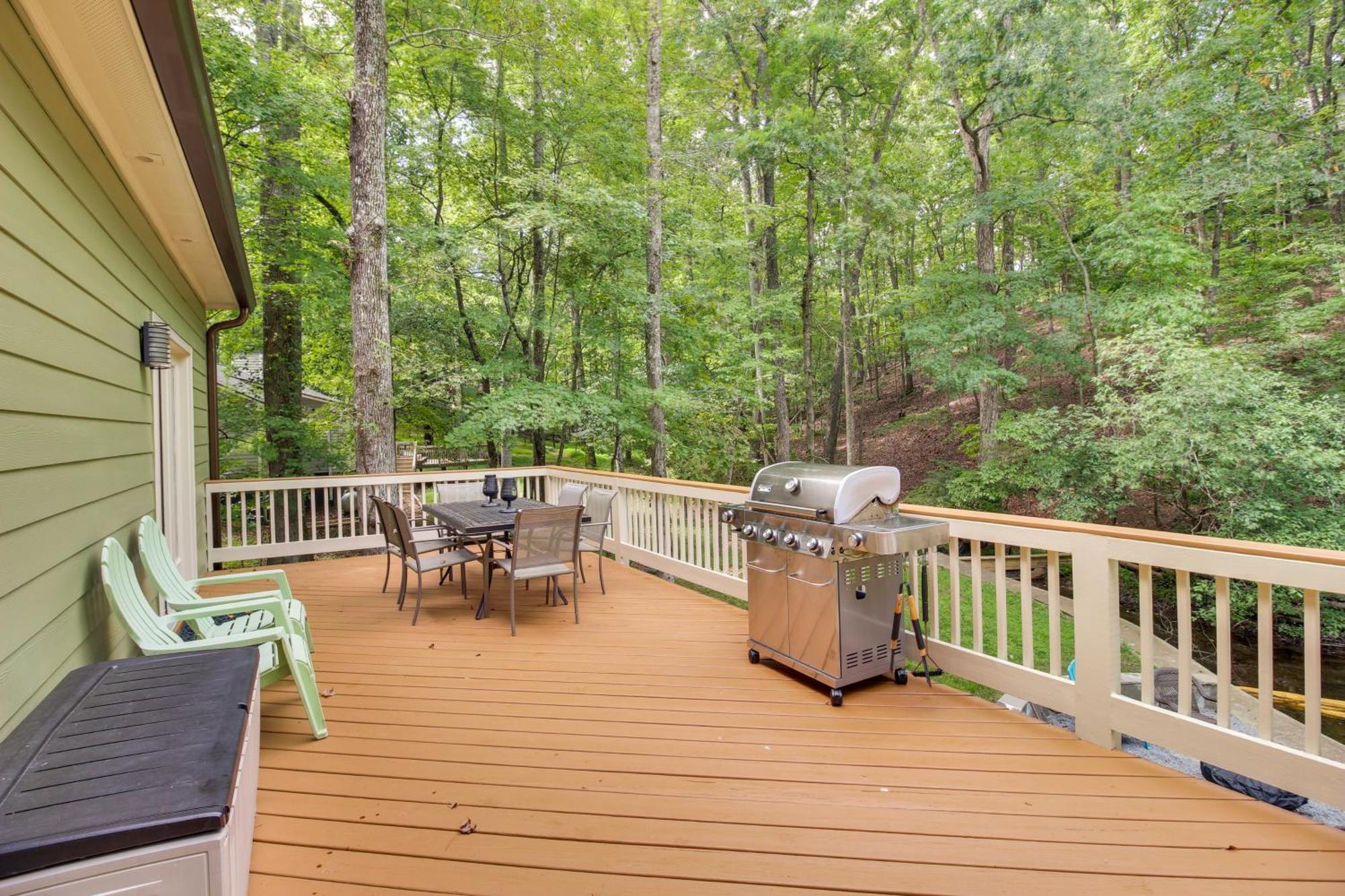 Serene Shores Lakefront House With Dock! Waleska Exterior photo