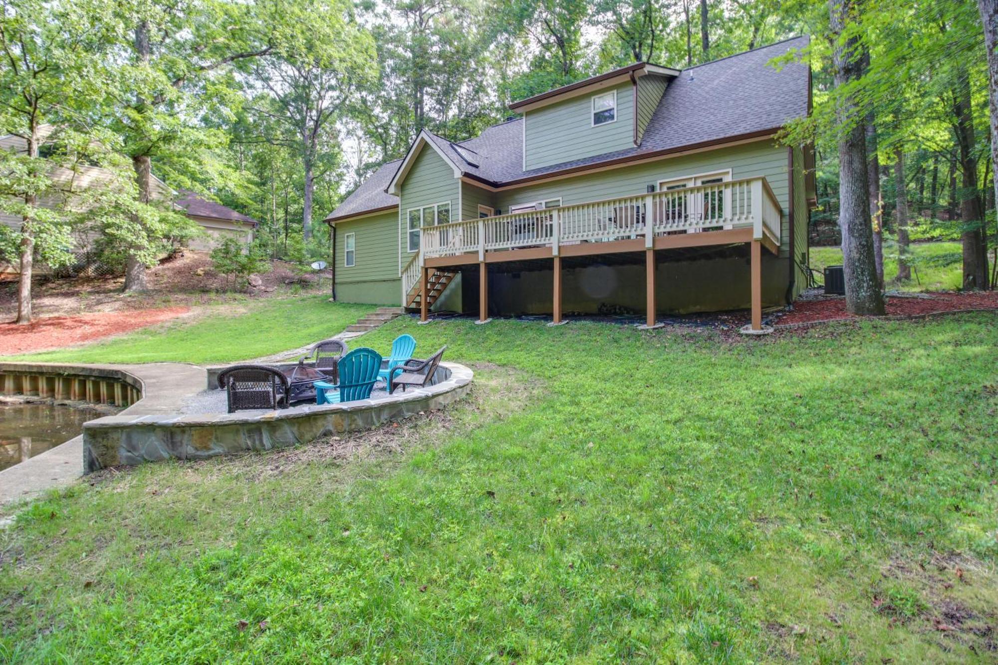 Serene Shores Lakefront House With Dock! Waleska Exterior photo