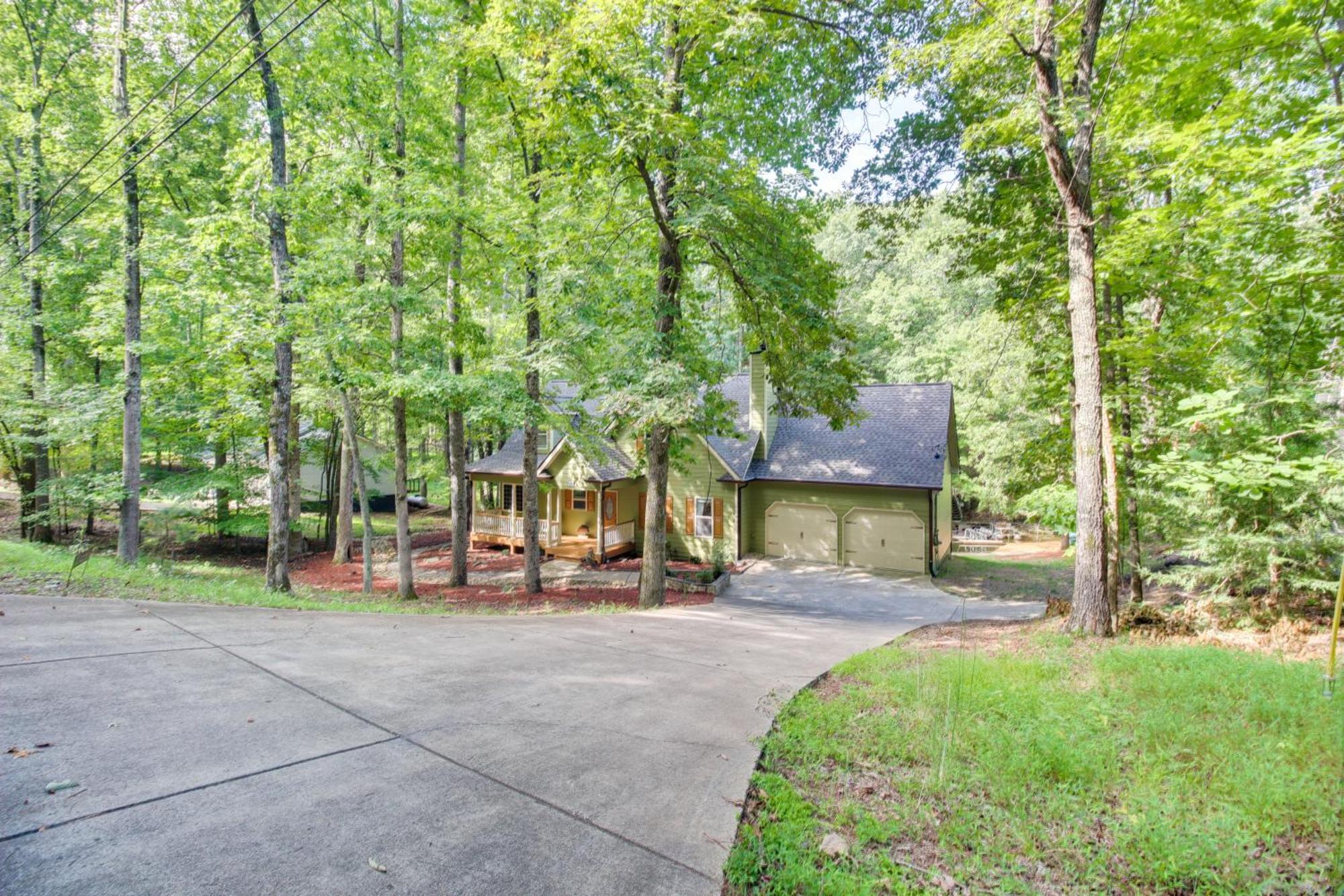 Serene Shores Lakefront House With Dock! Waleska Exterior photo