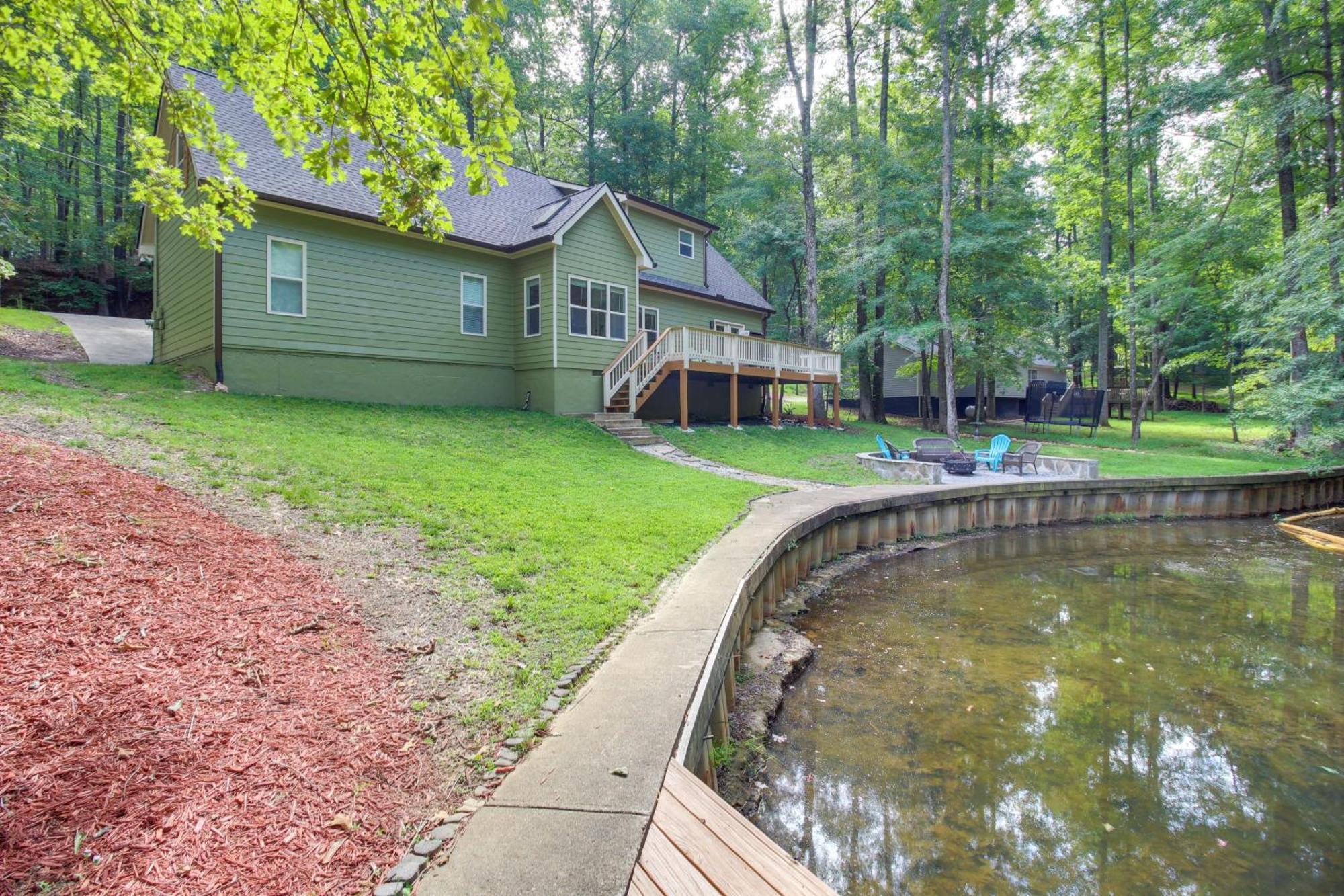 Serene Shores Lakefront House With Dock! Waleska Exterior photo